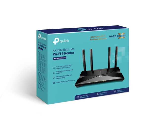 TP-Link Archer AX1500 (1500Mb/s a/b/g/n/ac/ax) - 595844 - zdjęcie 4